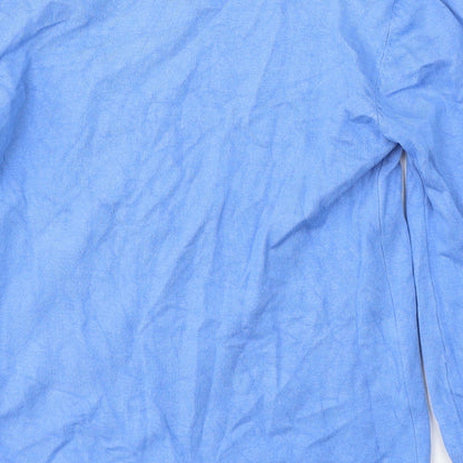 Womens UK Size M Stradivarius Blue Pullover Jumper