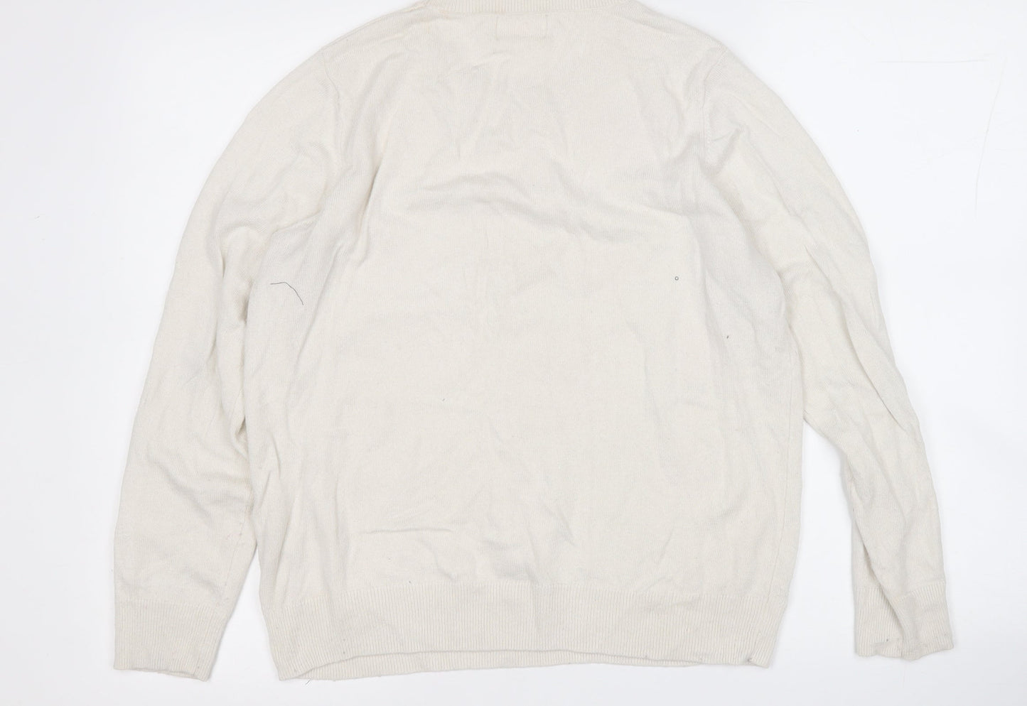Womens UK Size L Savida White Pullover Jumper