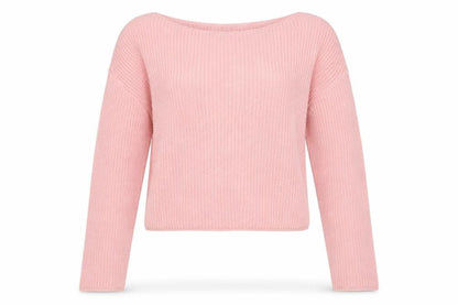 Womens UK Size L Boohoo Pink Pullover Jumper