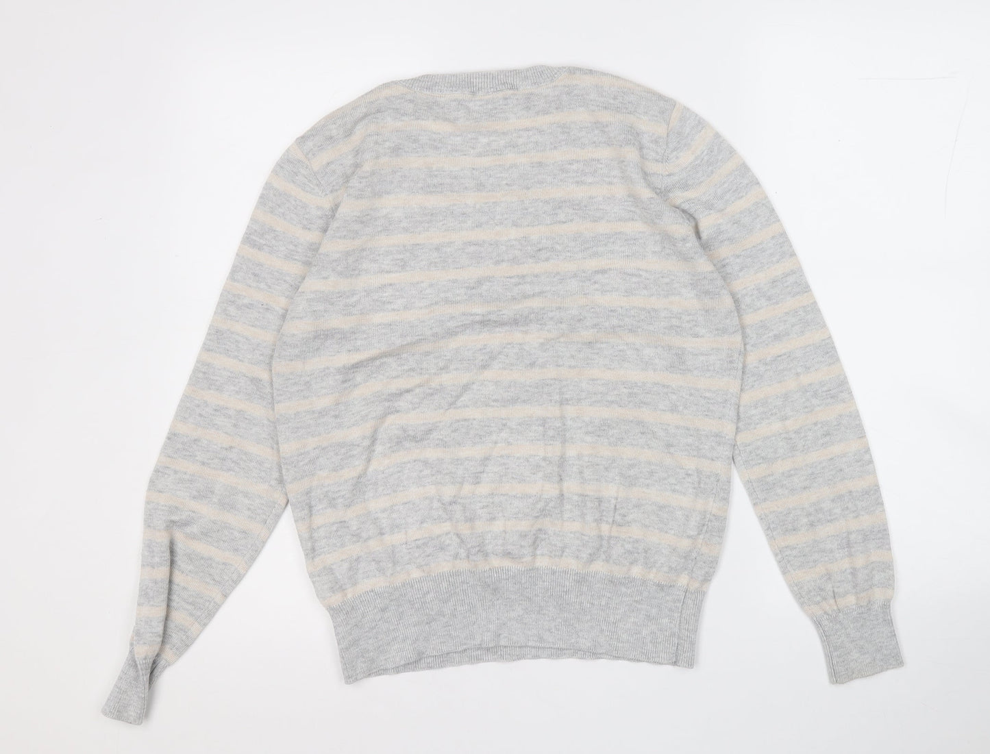 Womens UK Size 12 Red Herring Grey Pullover Jumper