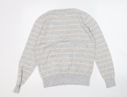 Womens UK Size 12 Red Herring Grey Pullover Jumper