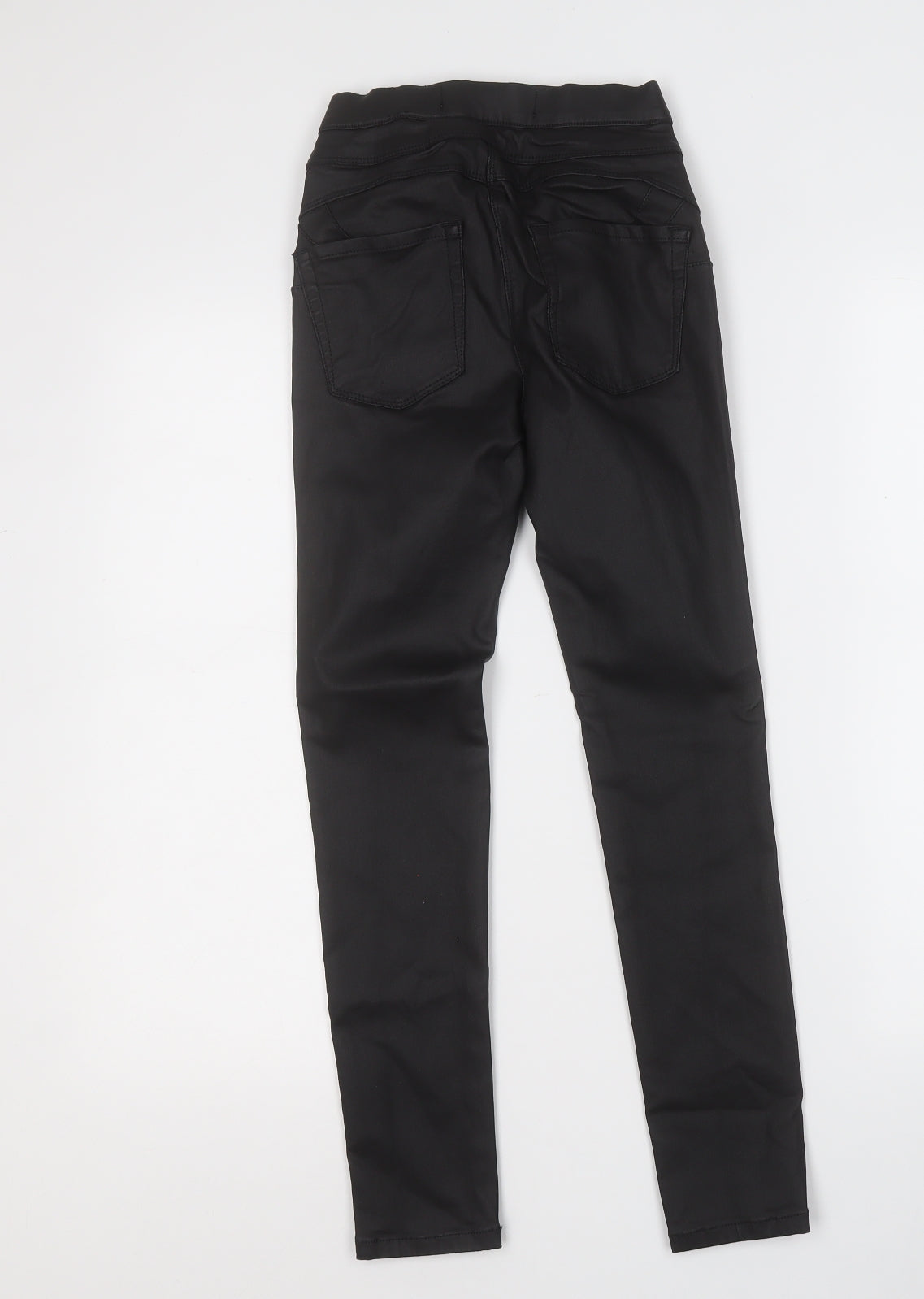 Womens UK Size 6 NEXT Regular Fit Jegging Black Trousers