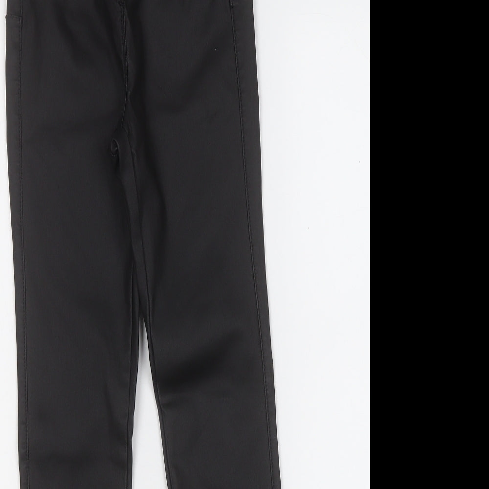 Womens UK Size 6 NEXT Regular Fit Jegging Black Trousers