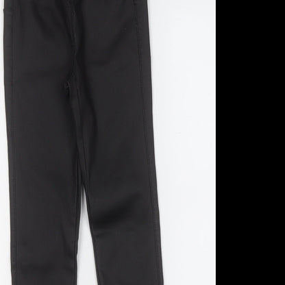 Womens UK Size 6 NEXT Regular Fit Jegging Black Trousers