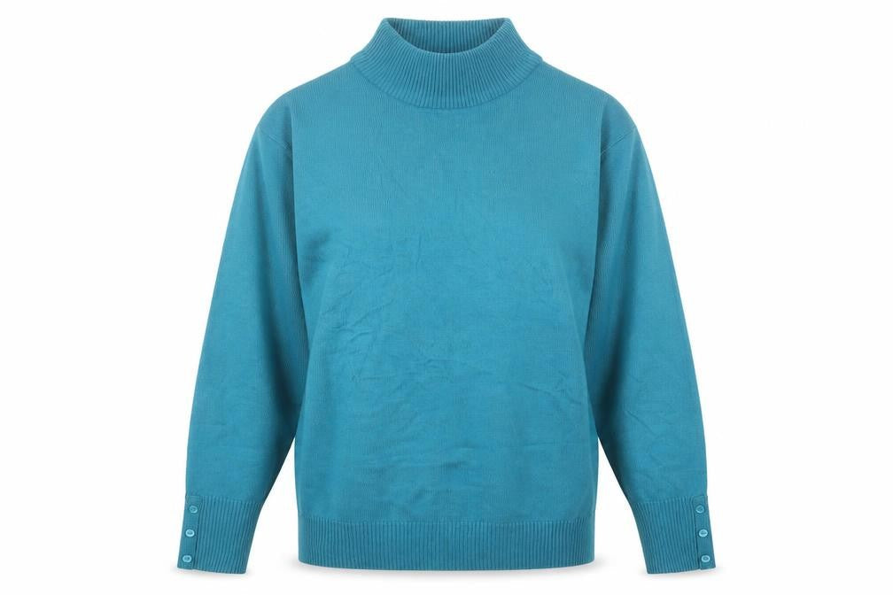 Womens UK Size 14 BHS Blue Pullover Jumper