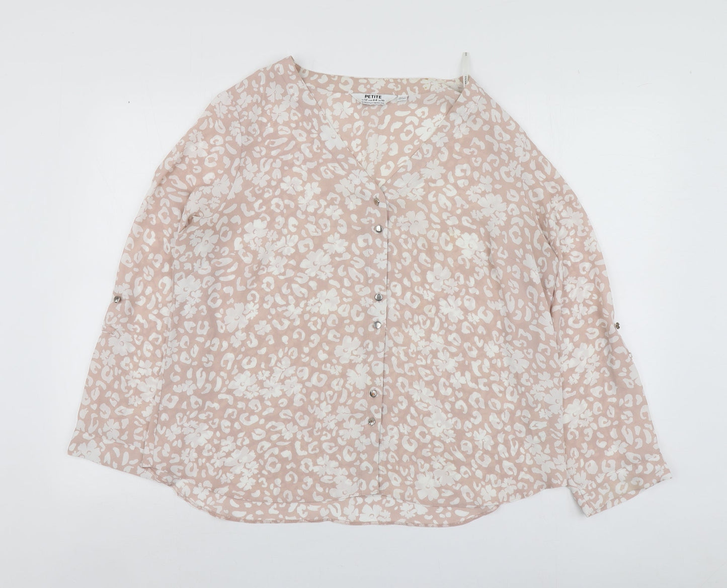 Womens UK Size 12 Dorothy Perkins Pink Basic Blouse