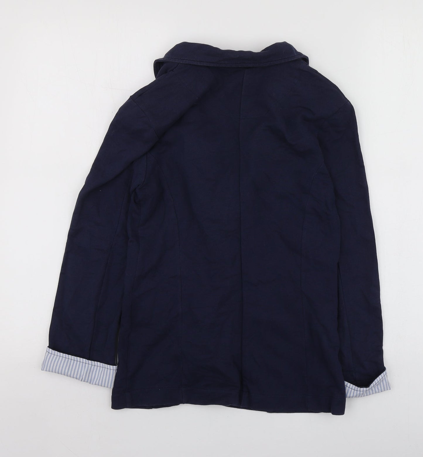 Womens UK Size 6 Internacionale Regular Blue Blazer