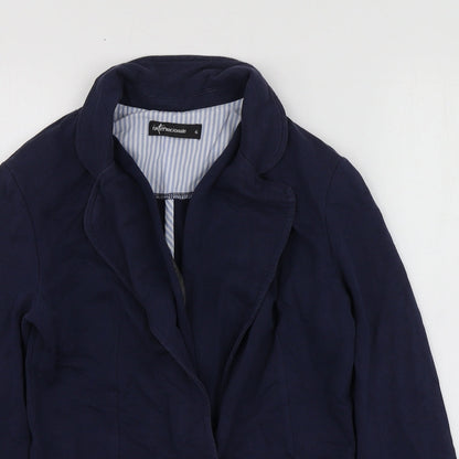 Womens UK Size 6 Internacionale Regular Blue Blazer