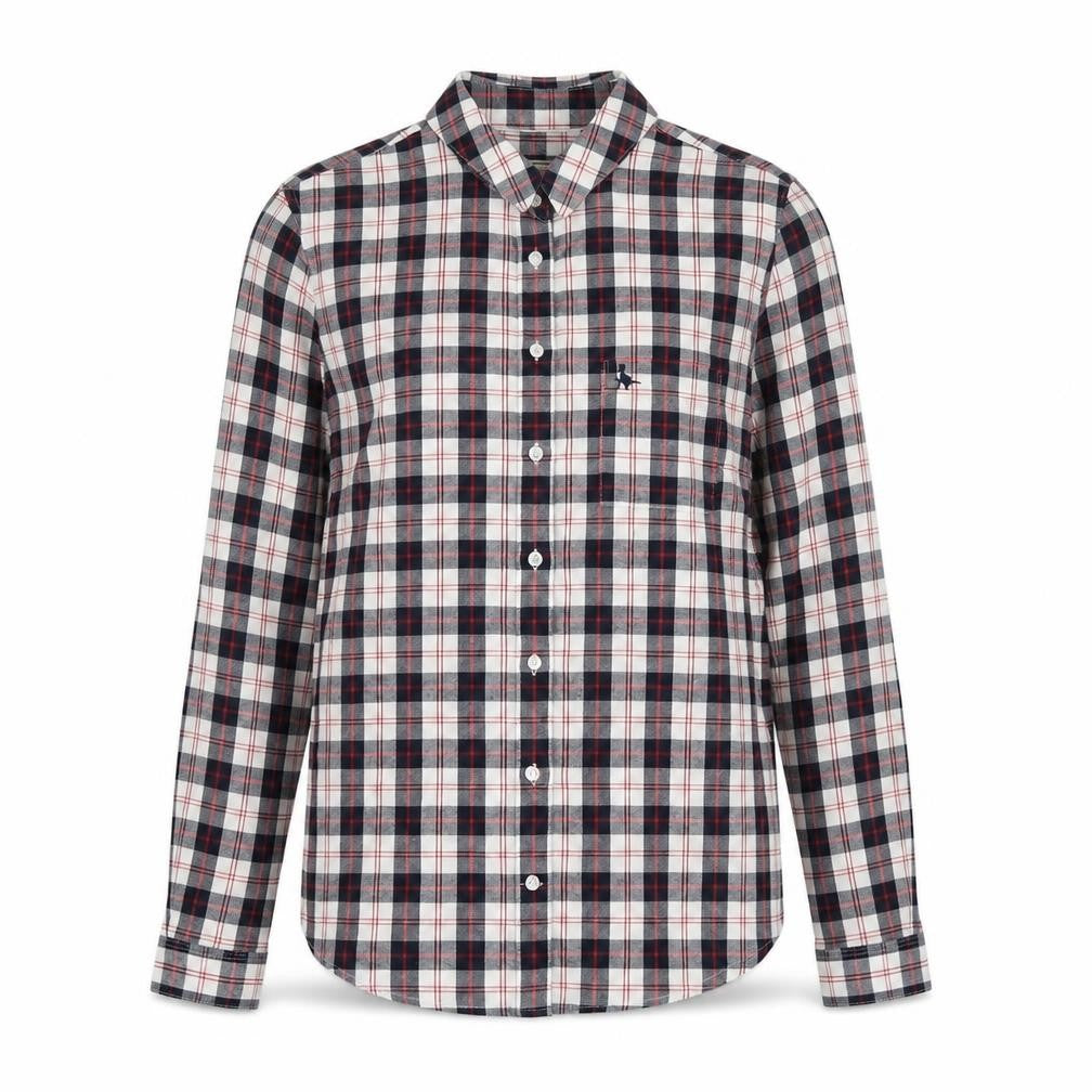 Womens UK Size S Jack Wills Blue Basic Button-Up
