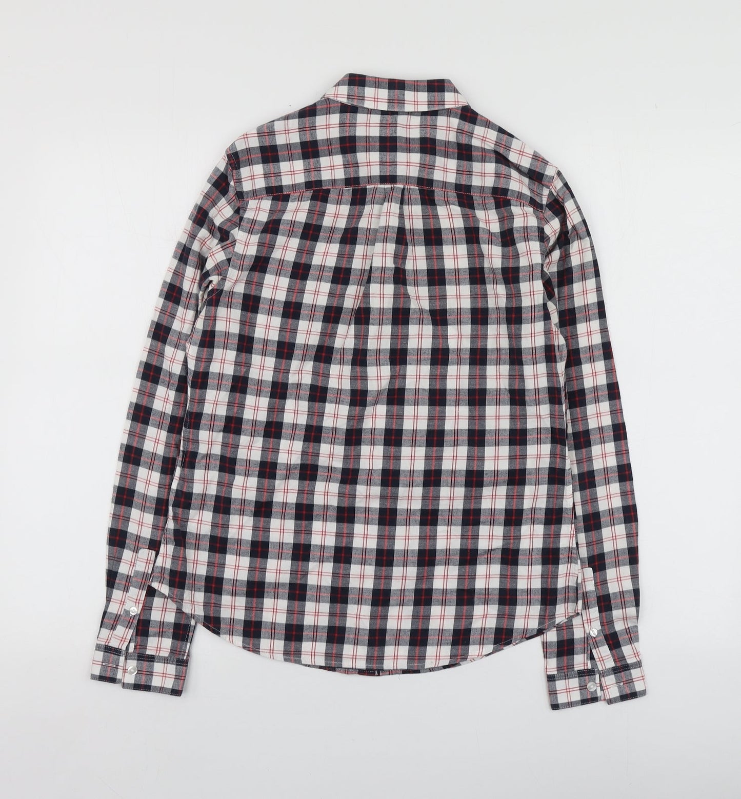Womens UK Size S Jack Wills Blue Basic Button-Up