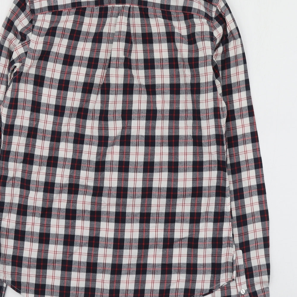Womens UK Size S Jack Wills Blue Basic Button-Up