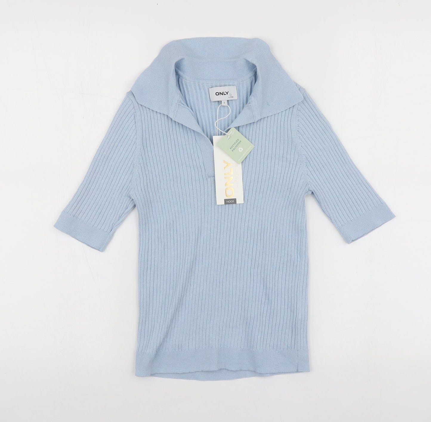 Womens UK Size S Only Blue Pullover Jumper