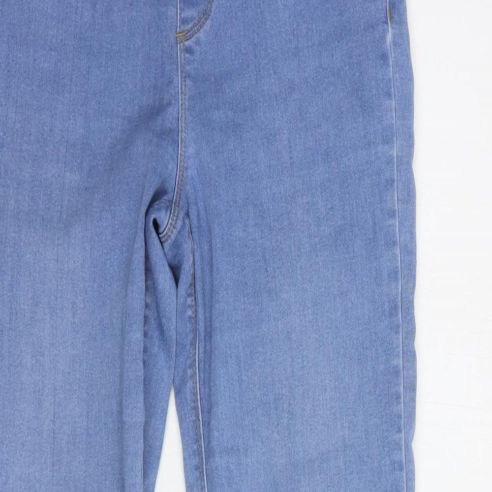 Dunnes Stores Womens Blue  Cotton Jegging Jeans Size 8 L28 in Regular
