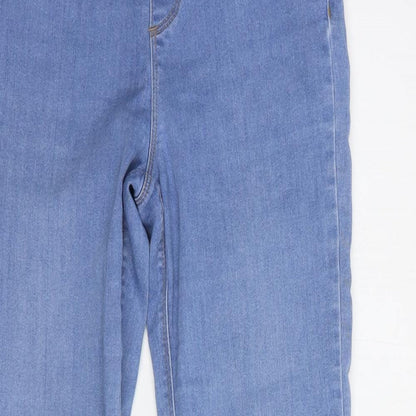 Dunnes Stores Womens Blue  Cotton Jegging Jeans Size 8 L28 in Regular