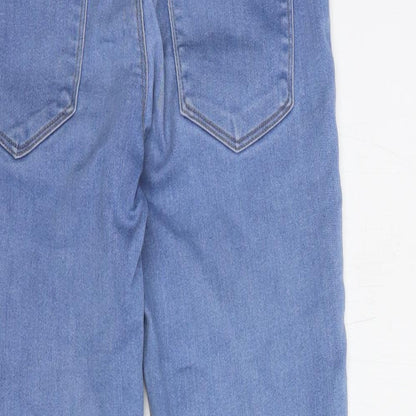 Dunnes Stores Womens Blue  Cotton Jegging Jeans Size 8 L28 in Regular