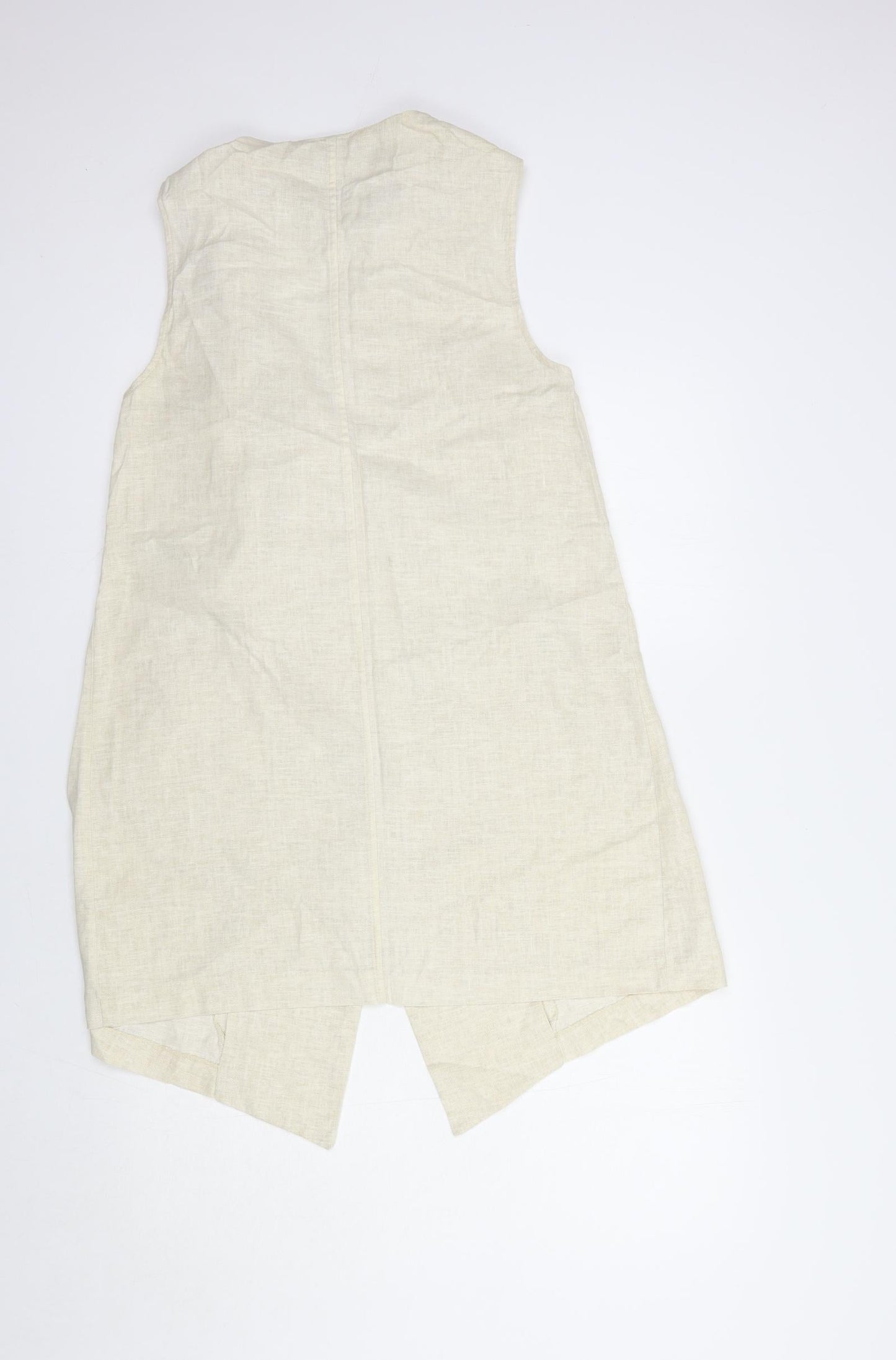 New Look Womens Beige   Jacket Waistcoat Size 12