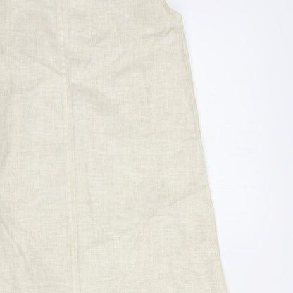 New Look Womens Beige   Jacket Waistcoat Size 12