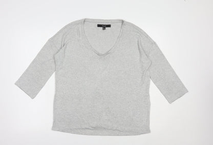 Womens UK Size S VERO MODA Grey Pullover Jumper