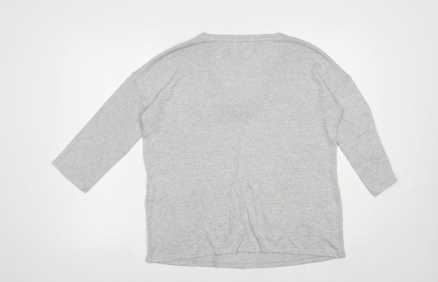Womens UK Size S VERO MODA Grey Pullover Jumper
