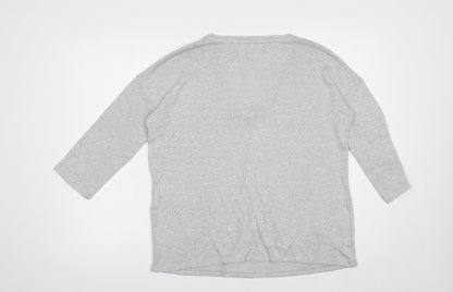 Womens UK Size S VERO MODA Grey Pullover Jumper