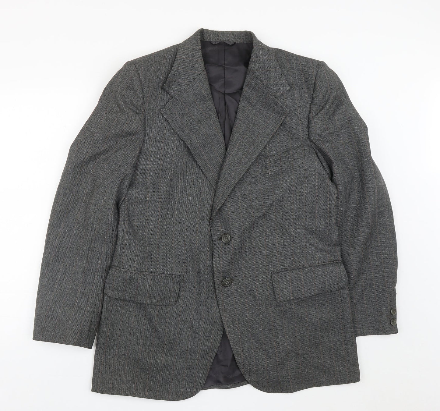 Mens UK Size 42 Burton Regular Grey Suit Jacket