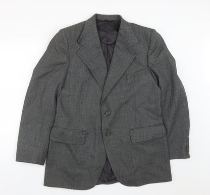 Mens UK Size 42 Burton Regular Grey Suit Jacket