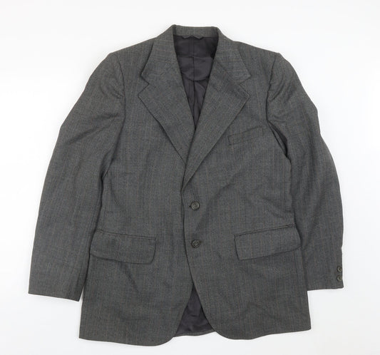 Mens UK Size 42 Burton Regular Grey Suit Jacket