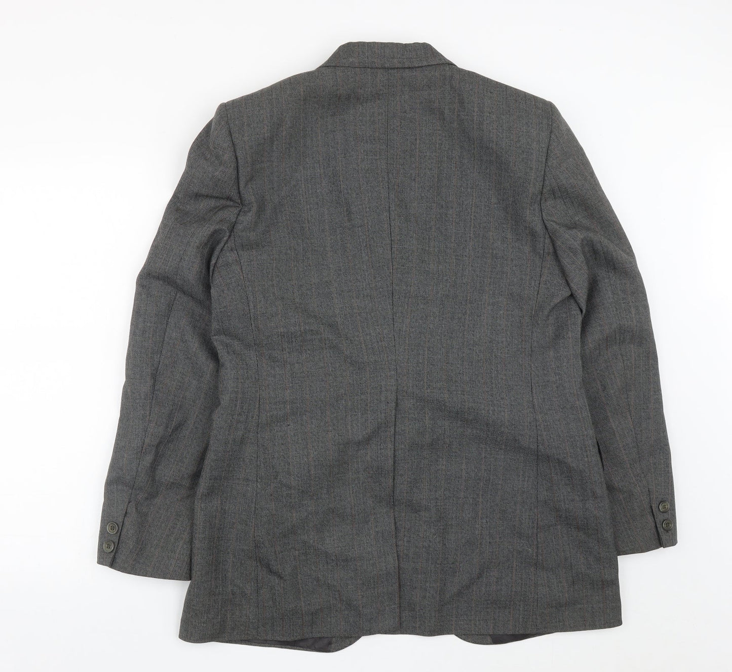 Mens UK Size 42 Burton Regular Grey Suit Jacket