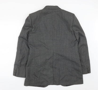 Mens UK Size 42 Burton Regular Grey Suit Jacket