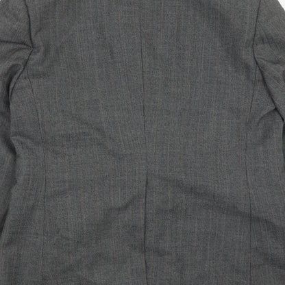 Mens UK Size 42 Burton Regular Grey Suit Jacket