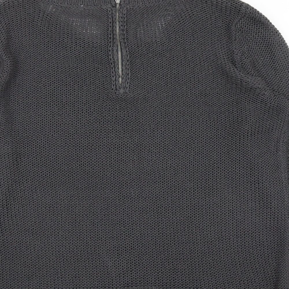 Womens UK Size M H&M Grey Pullover Jumper