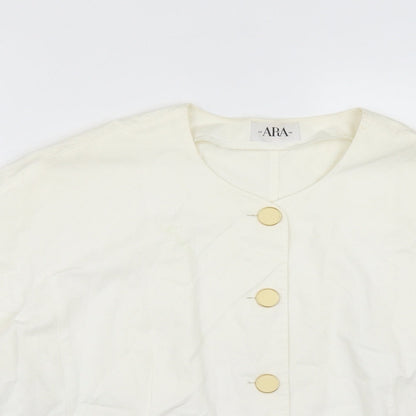 Womens UK Size 10 ara White Jacket