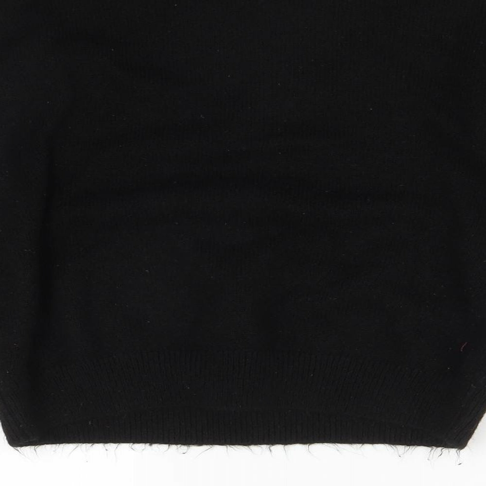 Womens UK Size S Matalan Black Pullover Jumper