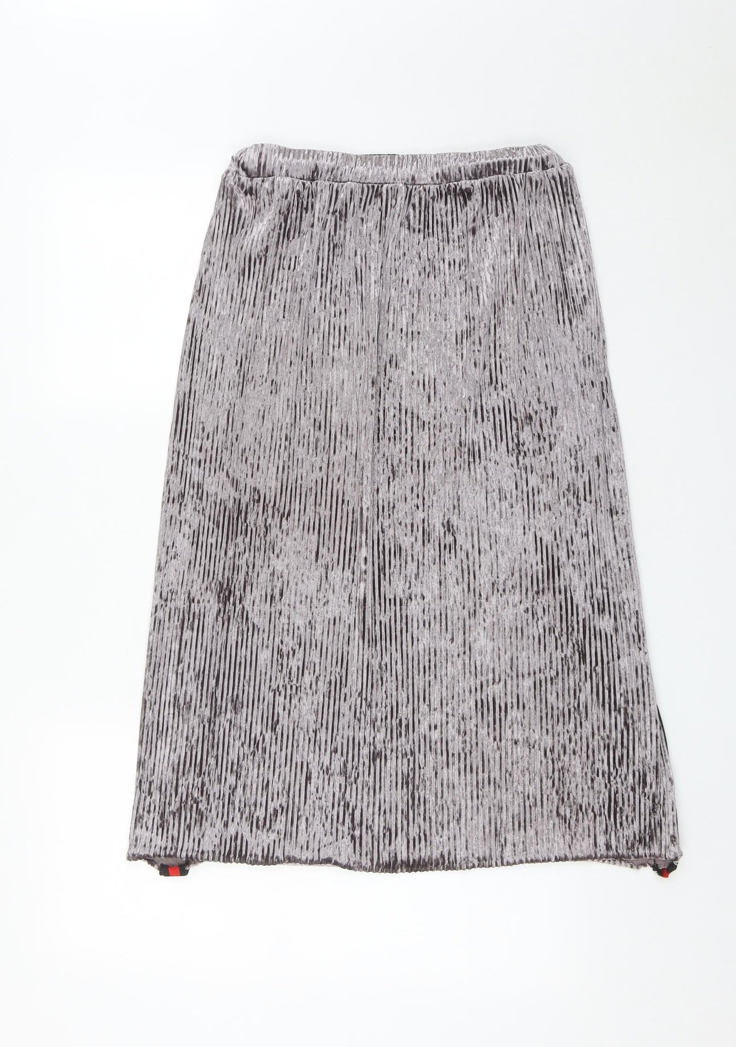 Extelle Womens Purple  Polyester Straight & Pencil Skirt Size S    - Size S/M