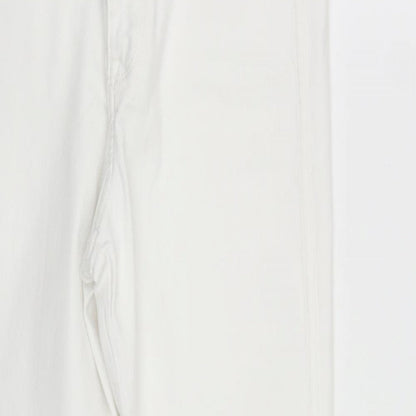 Womens UK Size 30 in H&M Regular Fit Skinny White Jeans