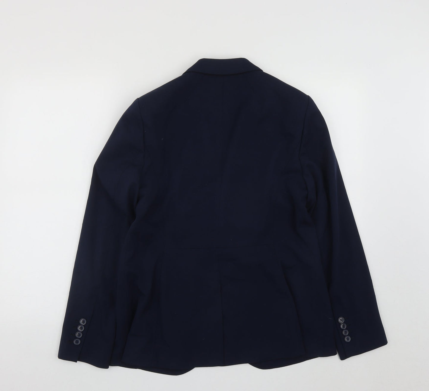 Womens UK Size 14 Marks and Spencer Regular Blue Suit Jacket