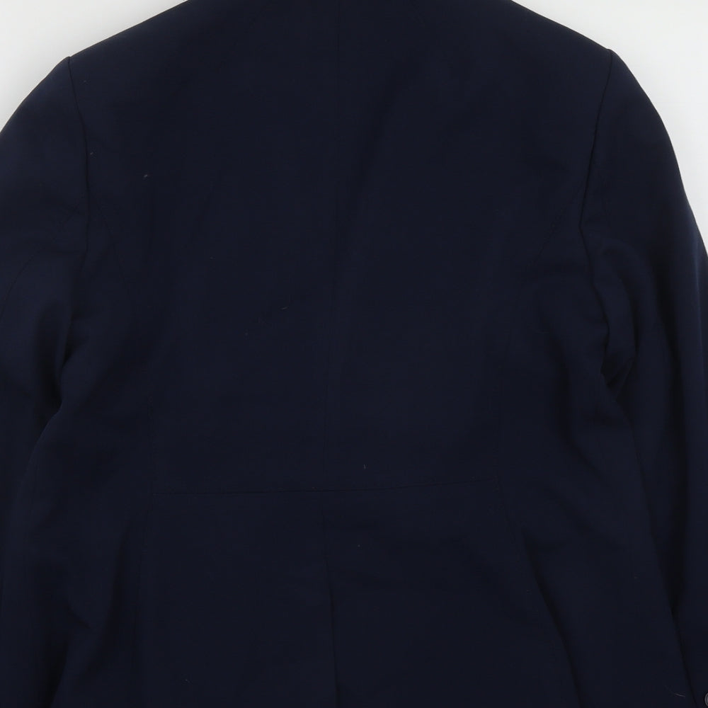 Womens UK Size 14 Marks and Spencer Regular Blue Suit Jacket