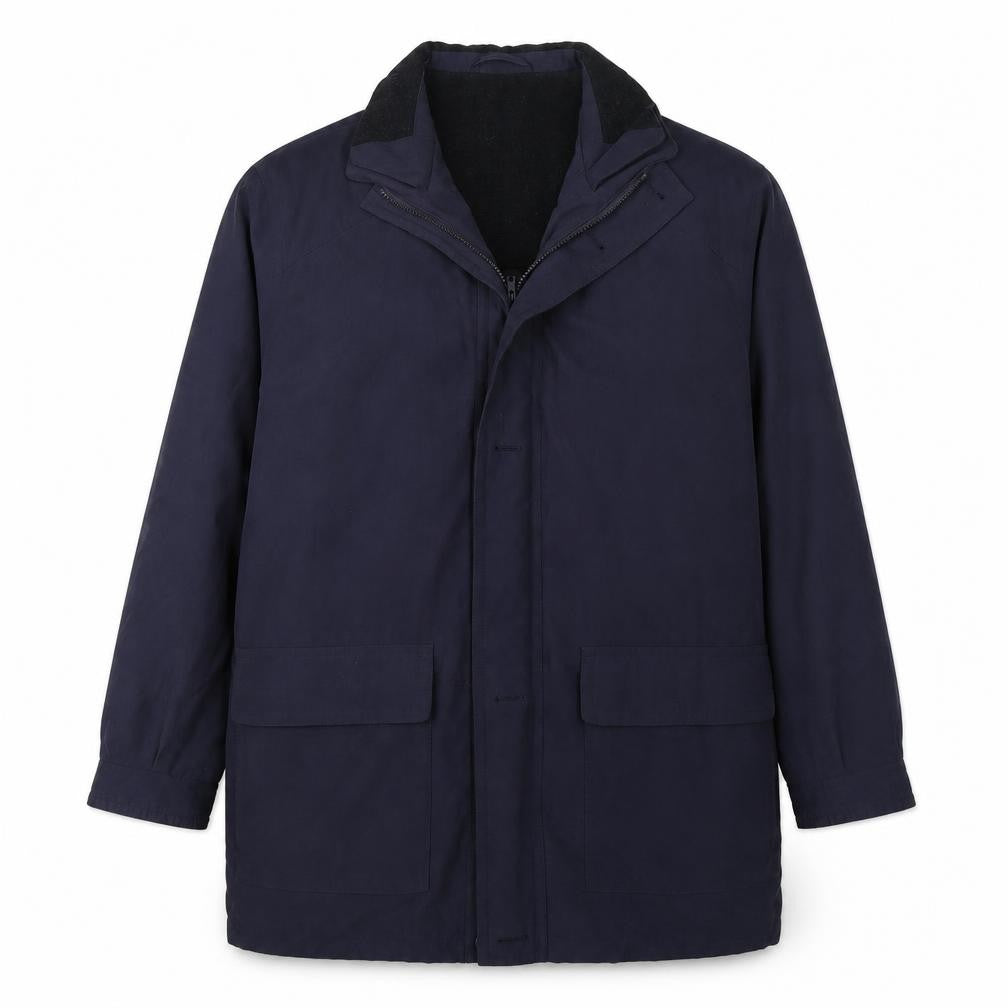 Mens UK Size M Essentials Blue Jacket