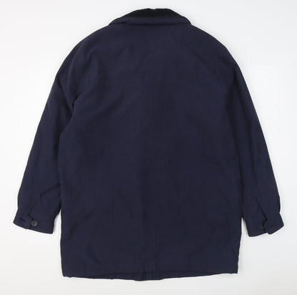 Mens UK Size M Essentials Blue Jacket