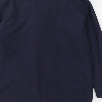 Mens UK Size M Essentials Blue Jacket