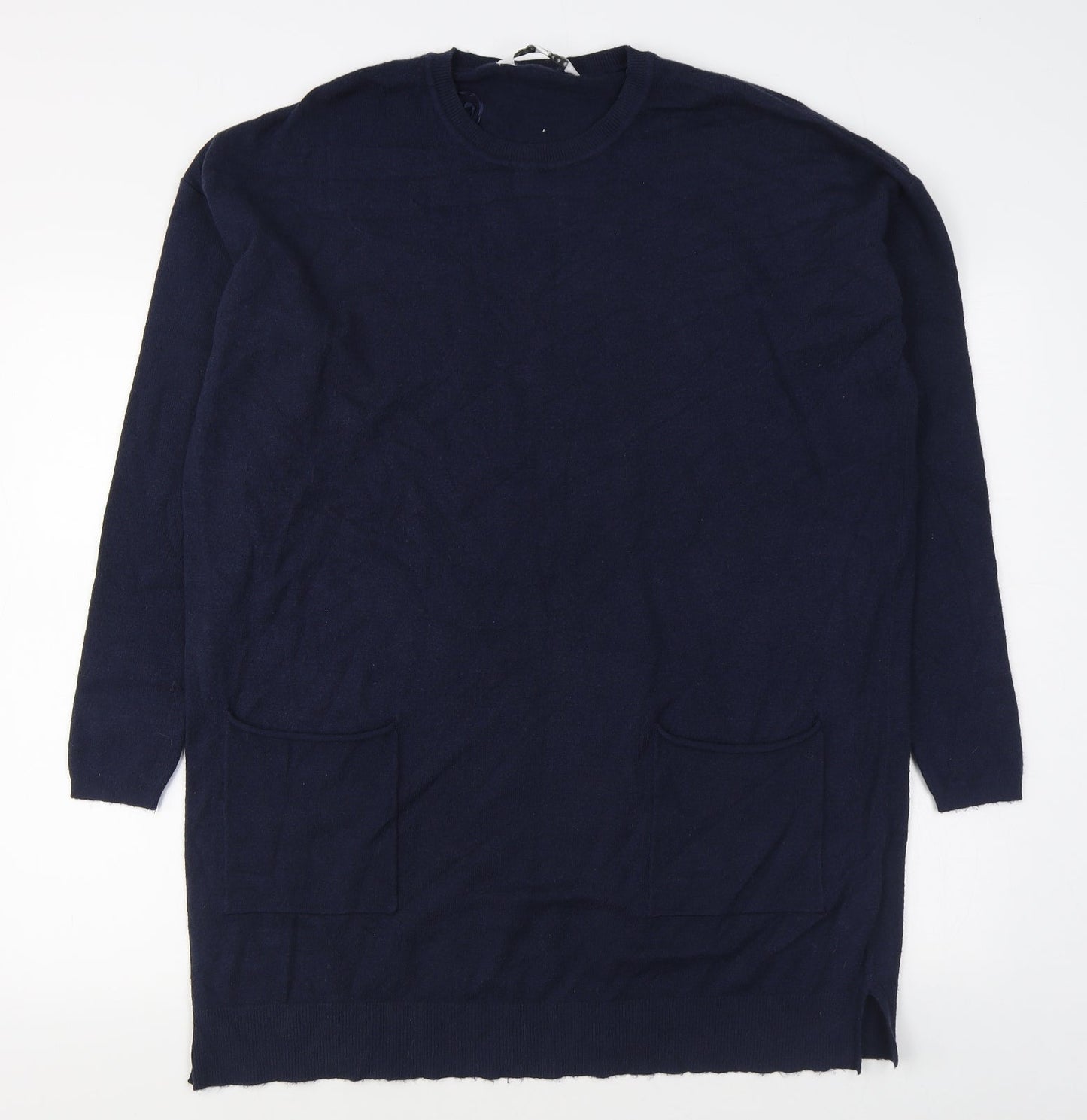 Womens UK Size S Amara Reya Blue Pullover Jumper