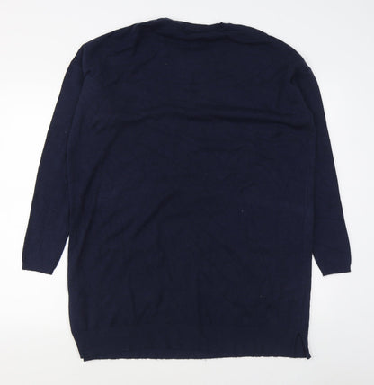 Womens UK Size S Amara Reya Blue Pullover Jumper