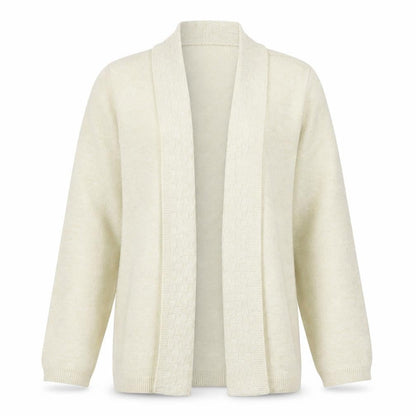 Womens UK Size M Insight Beige Cardigan Jumper