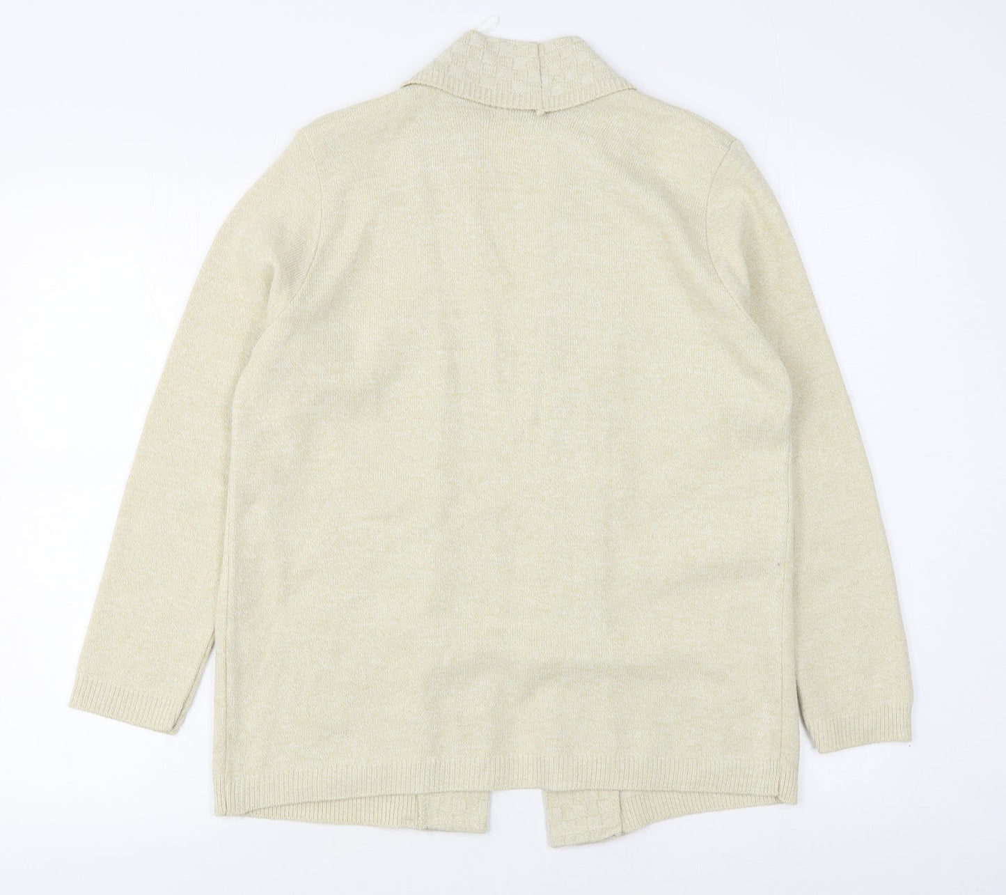 Womens UK Size M Insight Beige Cardigan Jumper