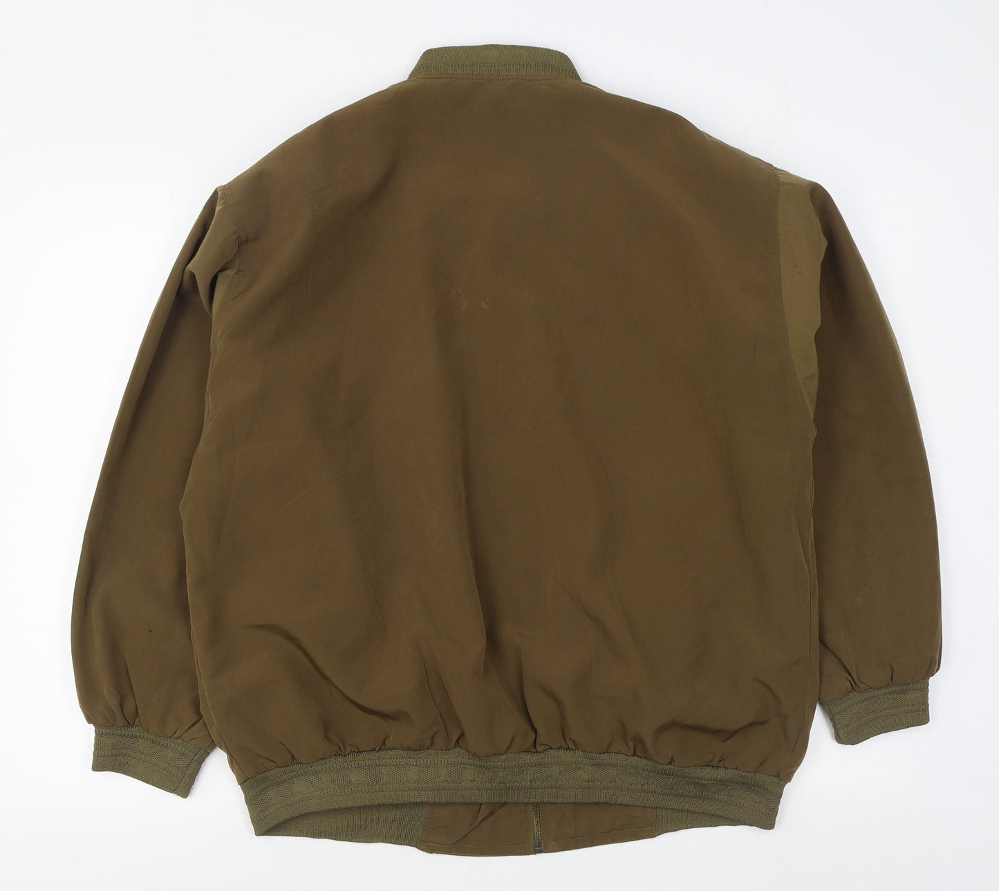 Mens UK Size S Lady Mei Green Bomber Jacket
