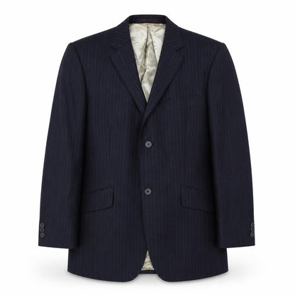 Mens UK Size 38 City Survival Regular Blue Suit Jacket
