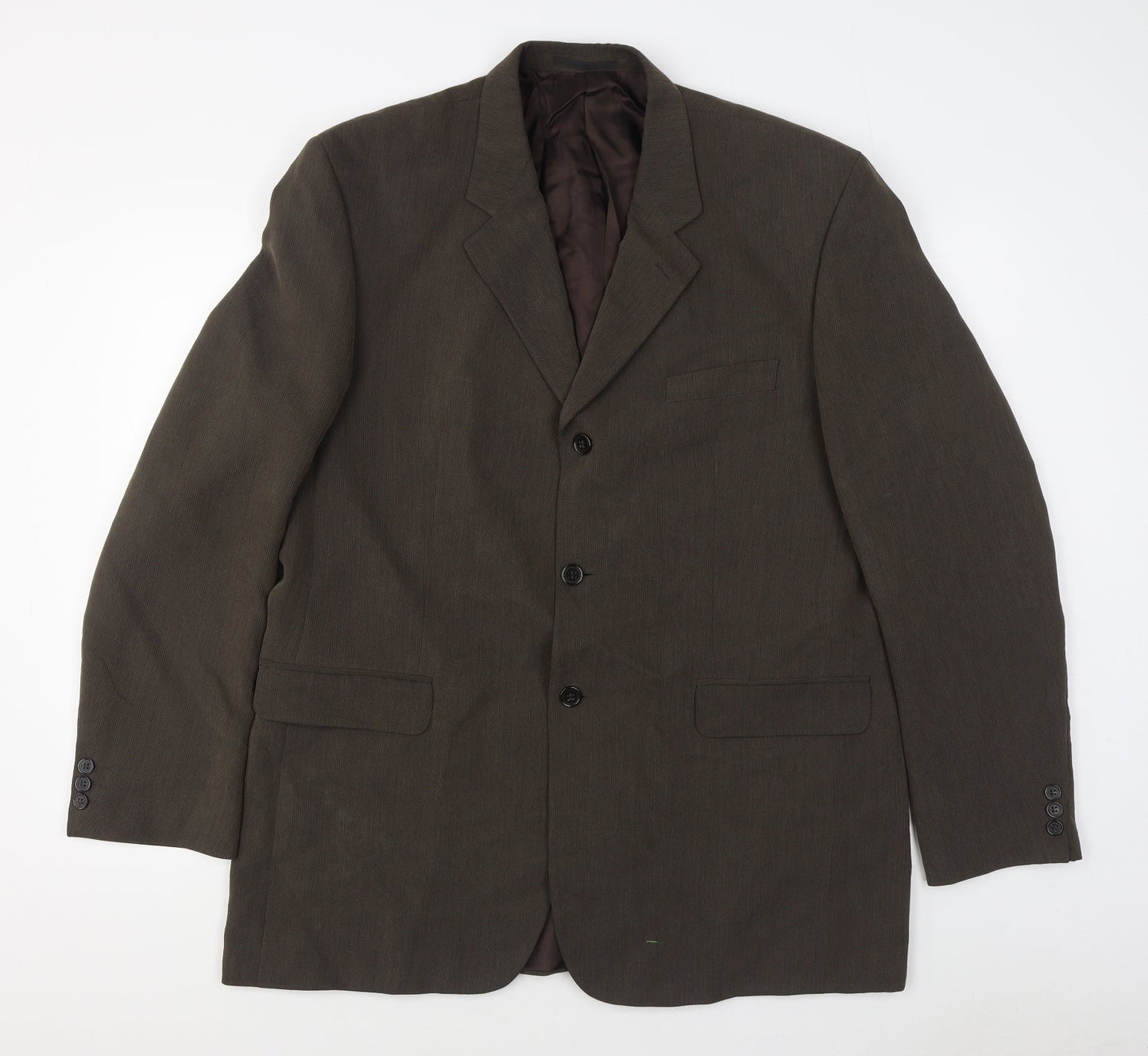 Mens UK Size 44 Jonathan Adams Regular Brown Suit Jacket