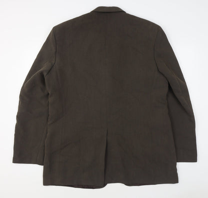 Mens UK Size 44 Jonathan Adams Regular Brown Suit Jacket
