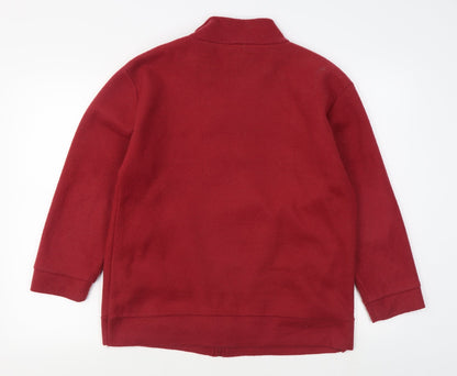 Womens UK Size M Anne De Lancay Red Jacket