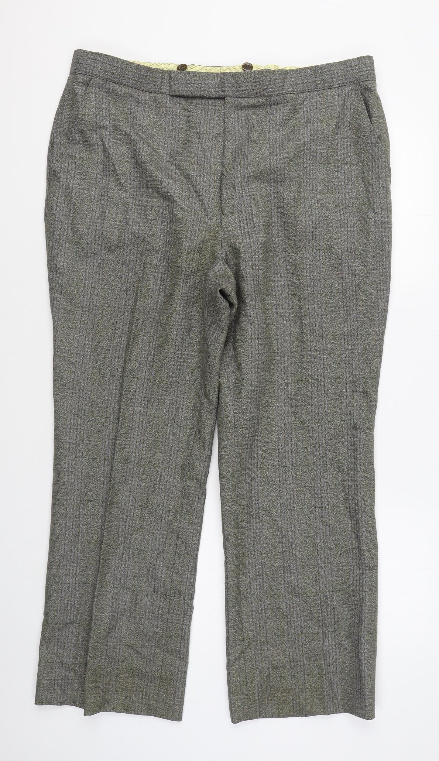 Mens UK Size  Preworn Regular Green Suit